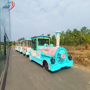 Train touristique sans rails électrique pour enfants, jeu <span class=keywords><strong>de</strong></span> <span class=keywords><strong>parc</strong></span> d'attractions, train <span class=keywords><strong>de</strong></span> divertissement pour enfants, vente chaude - Product Image 5