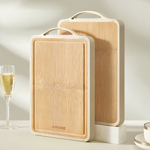 HeDou C Bamboo Cutting Board 41x30.5x1.85cm Extra Thick Rectangle Antibacterial Kitchen Use - Product Image 1