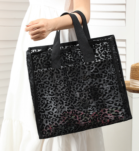 Sacs de rangement cosmétiques en gros, pochettes portables étanches, sacs de tri pratiques, trousse de toilette en maille pour filles - Product Image 2