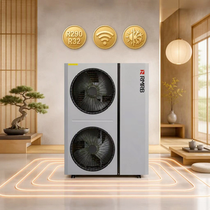 Pompe à chaleur air-eau RMRB R290 A+++ avec commande intelligente WiFi, chauffage, refroidissement et ECS pour le chauffage domestique - Product Image 3
