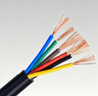 Câbles Électriques Souples en Cuivre en Gros 2-64 Conducteurs 1mm 1.5mm 2.5mm 4mm 6mm Fil Haut-Parleur Isolation PVC Caoutchouc Triphasé