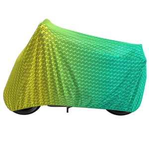 Couverture de <span class=keywords><strong>moto</strong></span> d'intérieur monocouche extensible dans les deux sens de taille personnalisée avec housse anti-poussière OEM pour concessionnaires, ateliers - Product Image 2
