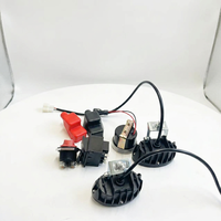 Harnais de câblage électronique pour machines d'ingénierie, isolés en PTFE, avec conducteurs en cuivre étamé, connecteurs adaptateurs, homologués 12V, OEM/ODM
