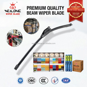 Balais d'essuie-<span class=keywords><strong>glace</strong></span> hybrides pour SUV et camionnettes 24"+20" pour pare-brise <span class=keywords><strong>avant</strong></span>, toutes saisons, neige et <span class=keywords><strong>glace</strong></span>, crochet en U et en J, 2 pièces - Product Image 3