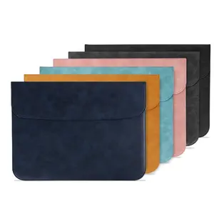 Funda protectora de piel sintética para portátil, funda impermeable personalizable para MacBook Air 11,6, 12, 13, 15 pulgadas, novedad de 2021