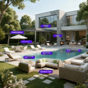 <span class=keywords><strong>Canapé</strong></span> d'extérieur sur mesure <span class=keywords><strong>de</strong></span> style nordique, ensemble <span class=keywords><strong>de</strong></span> jardin <span class=keywords><strong>en</strong></span> <span class=keywords><strong>teck</strong></span> imperméable et anti-corrosion pour cour et villa, mobilier d'extérieur haut <span class=keywords><strong>de</strong></span> gamme pour balcon - Product Image 2