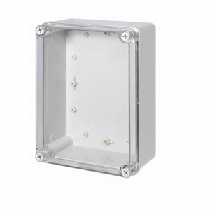 صندوق كهربائي ABS 200x150x130 مقاوم للماء والغبار IP67 مع غطاء شفاف من البولي كربونات - Product Image 2
