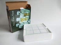 Jeu de société amusant pour boire, jeu de verres à shot TIC TAC TOE