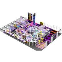 Solution clé en main pour équipement de jeu intérieur pour enfants, aire de jeux souple, projecteur LED, jeu de projection, fabricant certifié EN ASTM