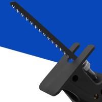 Kit de Conversión de Sierra Eléctrica a Taladro Eléctrico para Uso Doméstico con Accesorios de Sierra Recíproca y Sierra de Sable
