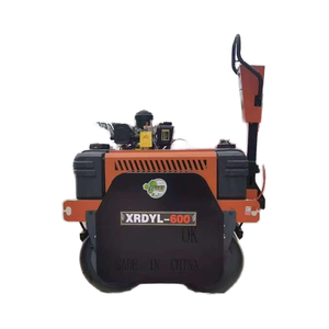 Mesin pemadat <span class=keywords><strong>Roller</strong></span> jalan penggerak roda ganda kemudi roda ganda Drum penggetar tangan mesin dorong Huade hidrolik tersedia untuk dijual Mini 25kn - Product Image 2