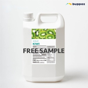 Sirop de kiwi 5 kg Bouteille Halal HACCP Végétarien pour Bubble Tea, Lait Thé, Vente Directe Usine - Product Image 2