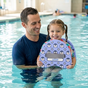 Planche flottante personnalisable et réglable JW-143 en EVA souple et imperméable pour la sécurité des enfants, avec conception <span class=keywords><strong>de</strong></span> clip multicouche au dos - Product Image 2