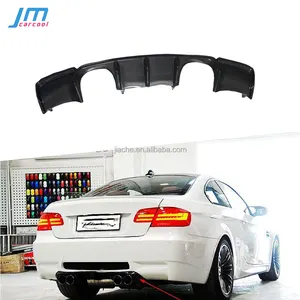 Carbon Fiber Rear Bumper Lip Spoiler Diffuser for BMW 3 Series E92 M3 Coupe E93 M3 Cabriolet 2009 - 2012 V1 H Style