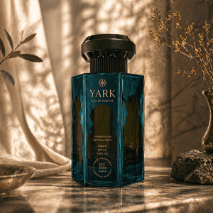 Flacon de parfum de luxe arabe élégant en verre à facettes multiples avec bouchon pulvérisateur doré 30ml 50ml 100ml - Product Image 5