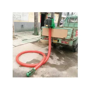 Machine d'alimentation Machine d'aspiration de céréales tarière pour tuyaux flexibles convoyeur à vis