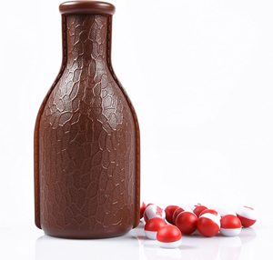 Flacon Shaker de billard avec 16 balles numérotées pois - Product Image 1