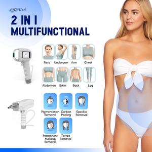 Мощный лазерный аппарат для удаления татуировок Nd:YAG с двумя манипулами и диодный лазер 808 нм для эпиляции - Product Image 2