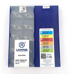 VCMT160404-NN LT10 Herramienta de Corte Externa Original 100% para Torno CNC, Inserto para Torno CNC - Product Image 1