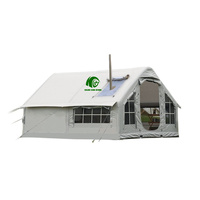Kango grand camouflage flottant camping haute pression pvc tente vivante grande tente gonflable pour 4 personnes