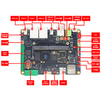 Carte de développement Rongpin DR4-T536 Allwinner T536 Quad-core NPU 3T FPGA avec prise en charge Linux pour applications de contrôle industriel, fabriquée en Chine