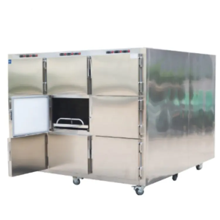 KLIT Funeral room 2 3 4 6 porte congelatore fornitore frigorifero mortuario