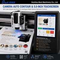 Traceur de découpe de vinyle de bureau Bost Série C avec caméra, découpe de contour, graveur laser pour autocollants et transferts thermiques, semi-automatique, garantie 1 an