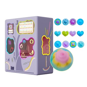 Thương mại kẹo bông máy đầy đủ tự động kẹo bông Máy bán hàng tự động để bán - Product Image 6