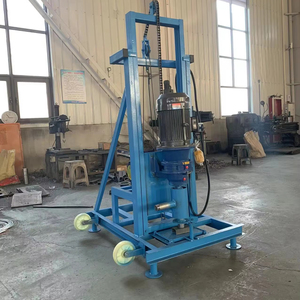 Plataforma de Perforación de Pozos de Agua Automática Portátil, Precio Económico de Fábrica, Eléctrica 220V 4KW - Product Image 1