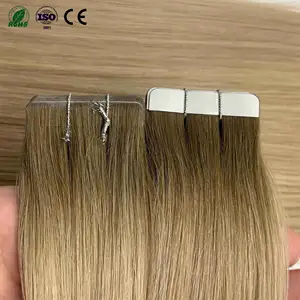 Fasimei hair extensions russian hair invisible tape in seamless human hair extension invisible tape in extensions