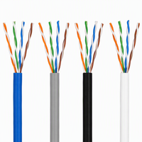 Cable UTP Cat6, Cable de Red Ethernet de Par Trenzado Sin Blindaje, Cable de Conexión Gigabit de Alta Velocidad para Router y Switch