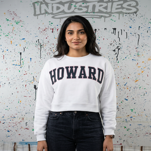 Sudadera con Capucha HOWARD WHITE 100% Algodón, Invierno, Apliques Bordados con Hilos Finos - Product Image 1