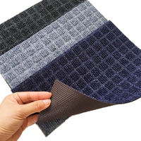 Nicht vergossener TPR-Teppich Robuste braune Träger polster mit wasserdichter Textur Robuste rechteckige Matte