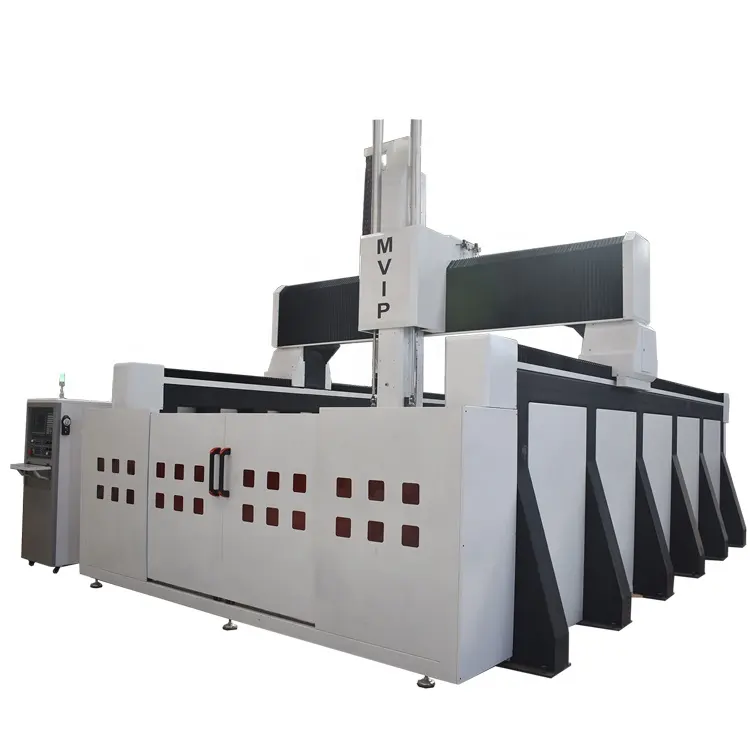 آلة جينان MVIP CNC جهاز التوجيه 3D النحت 5 محاور Cnc النقش للحجر رغوة الخشب