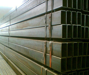 Tubo Rettangolare in Ferro Nero 40x60x1.5, Tubolare 100x50x2, 40x40, 4"x4"x1/8"x20'0" - Product Image 3