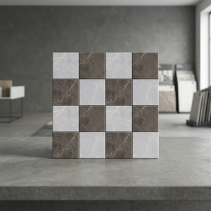 Digital Series Premium Grade <b>Matt</b> Finished Ceramic Tile 300x300mm Modern Waterproof Wear Firebrick Outdoor Hall Bathroom Mall - Product Image 1