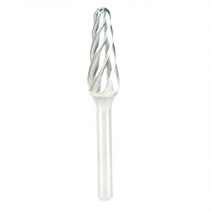 Fresa Rotativa Cónica de Punta Esférica Ttake AB8700, 12.7 mm de Diámetro, 32 mm de Longitud, Carburo Sólido para Máquinas Herramienta - Product Image 2