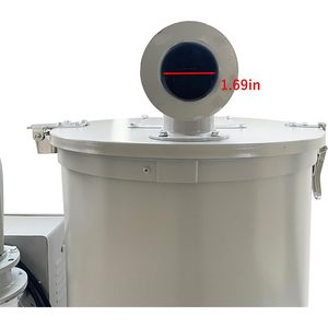 Maisutseb เครื่องเป่าลมร้อนสำหรับอุตสาหกรรม15กก. เครื่องอบแห้งพลาสติก2.7kw เครื่องอบแห้งพลาสติก - Product Image 4