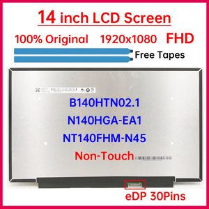 شاشة لابتوب LCD مقاس 14 بوصة B140HTN02.1 N140HGA-EA1 NT140FHM-N45 لوحة عرض بديلة بدقة 1920×1080 eDP 30 سن بدون خاصية اللمس - Product Image 2