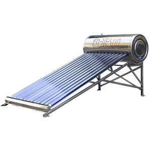 ステンレス鋼低圧ミニサーマルソーラージャイザー温水ヒータールーフシステム入浴用20度45度 - Product Image 2