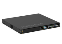 M4350-24G4XF (GSM4328) 24x1G PoE+ (648W Basis, bis zu 720W) und 4xSFP+ Managed Switch