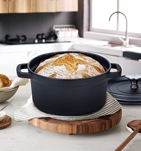 <span class=keywords><strong>Cocotte</strong></span> <span class=keywords><strong>en</strong></span> <span class=keywords><strong>fonte</strong></span> pré-assaisonnée avec couvercle et bouton <span class=keywords><strong>en</strong></span> acier inoxydable Batterie de cuisine polyvalente allant au four <span class=keywords><strong>en</strong></span> <span class=keywords><strong>fonte</strong></span> - Product Image 3