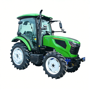 Tracteur agricole multifonctionnel à roues CE, 4x4, 100 CV, diesel, avec transmission par engrenages pour rizières - Product Image 1
