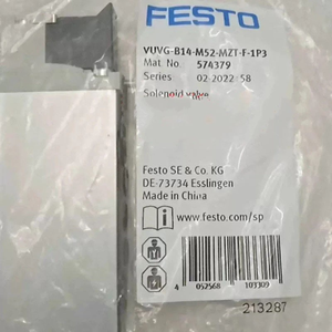 NUOVA Valvola Solenoide VUVG-B14-M52-MwbrZT-<span class=keywords><strong>F</strong></span>-1P3 574379 - Product Image 1