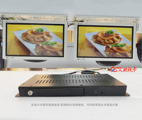 OSK 12V/24V Coche 4G WIFI Android HD Reproductor de publicidad Entrada DE LA RED/AV