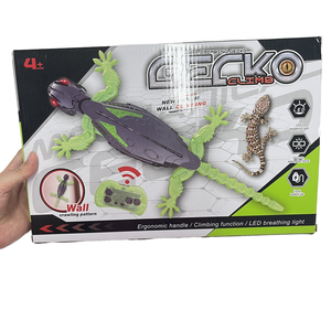 Robot de <span class=keywords><strong>Control</strong></span> remoto recargable <span class=keywords><strong>Gecko</strong></span> para escalada en pared, juguetes para niños, trepa por paredes para juegos de juguetes de broma, Robot RC, juguetes para niños - Product Image 6