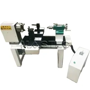 Máquina de torneado de madera CNC, mini torno pequeño de madera cnc, gran oferta