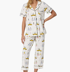 Nuevo Diseño <span class=keywords><strong>de</strong></span> Ropa <span class=keywords><strong>de</strong></span> Dormir <span class=keywords><strong>de</strong></span> Manga Corta para Mujer, Pijama <span class=keywords><strong>de</strong></span> Algodón Estampado, Ropa <span class=keywords><strong>de</strong></span> <span class=keywords><strong>Noche</strong></span> para el Hogar, Suave y Transpirable, Conjunto <span class=keywords><strong>de</strong></span> Pijama para Mujer - Product Image 1