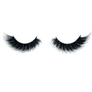 Factory Price Wholesale Eyelashes Custom Your Own Brand Eyelashes Handmade 3D Synthetic Eyelashes Wholesale Supplier