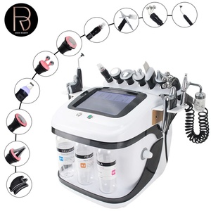 Appareil portable d'hydro-microdermabrasion pour le nettoyage du visage, élimination des points noirs, Aqua Jet Peel, Oxygen Jet Peel, utilisation faciale, type de prise - Product Image 1